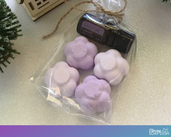 shower melts with essential oil