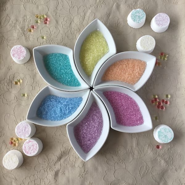 colored epsom salts