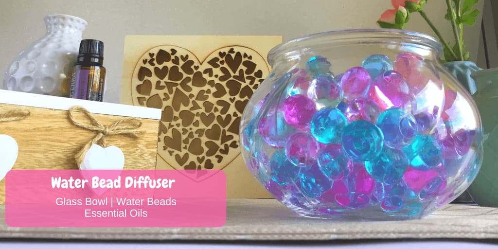 water bead diffuser with essential oils